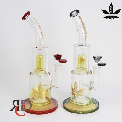 WATER PIPE ALEAF FUME CUPCAKE W/ UFO AND CERC PERC WPLF4508 1CT